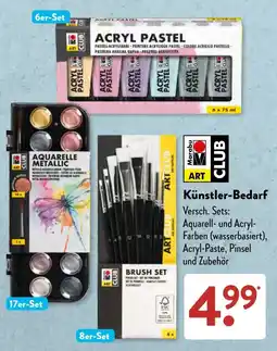 Aldi Süd Marabu ART CLUB Künstler-Bedarf Angebot