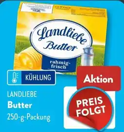 Aldi Süd Landliebe Butter Angebot
