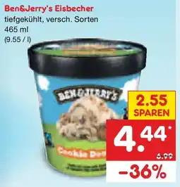 Netto Marken-Discount Ben&Jerry's Eisbecher Angebot