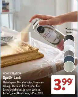 Aldi Süd HOME CREATION Sprüh-Lack Angebot