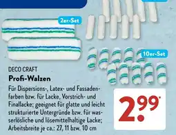 Aldi Süd DECO CRAFT Profi-Walzen Angebot