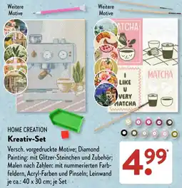 Aldi Süd HOME CREATION Kreativ-Set Angebot