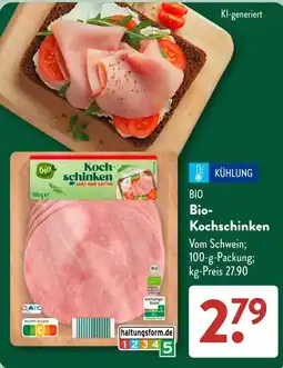 Aldi Süd Bio-Kochschinken Angebot