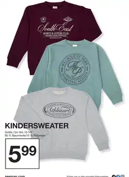 Zeeman KINDERSWEATER Angebot