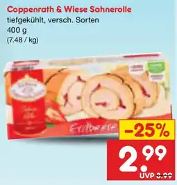 Netto Marken-Discount Coppenrath & Wiese Sahnerolle Angebot