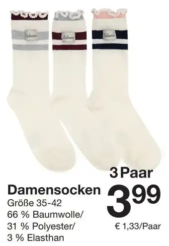 Zeeman Damensocken Angebot
