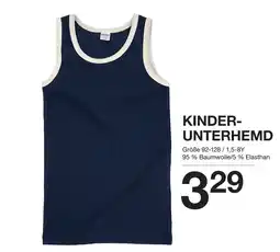 Zeeman KINDER-UNTERHEMD Angebot