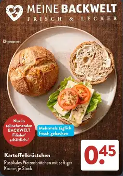 Aldi Süd Kartoffelkrüstchen Rustikales Weizenbrötchen Angebot