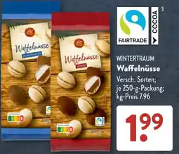 Aldi Süd WINTERTRAUM Waffelnüsse Angebot