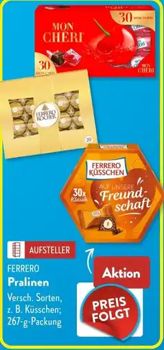 Aldi Süd FERRERO Pralinen Angebot