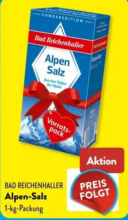Aldi Süd Bad Reichenhaller Alpen-Salz Angebot