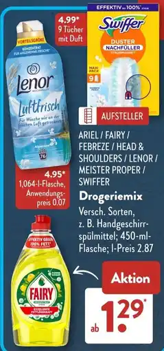 Aldi Süd Fairy Konzentrat Angebot