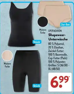 Aldi Süd UP2FASHION Shapewear-Unterwäsche Angebot