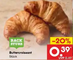 Netto Marken-Discount BACK STUBE Buttercroissant Angebot