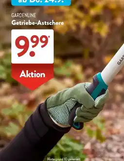 Aldi Süd GARDENLINE Getriebe-Atschere Angebot