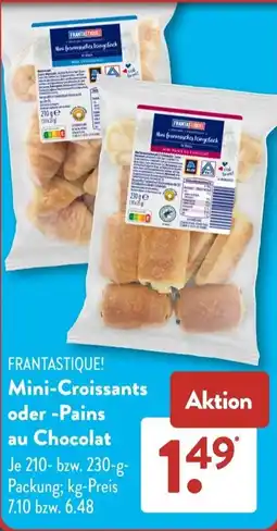 Aldi Süd FRANTASTIQUE! Mini-Croissants oder -Pains au Chocolat Angebot