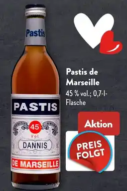 Aldi Süd Pastis de Marseille Angebot