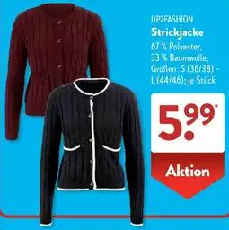 Aldi Süd UP2FASHION Strickjacke Angebot
