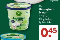 Aldi Süd Bio-Joghurt Natur Angebot