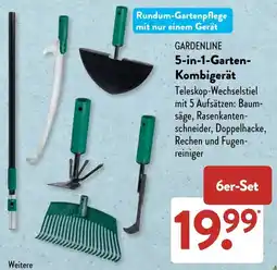 Aldi Süd GARDENLINE 5-in-1-Garten-Kombigerät Angebot