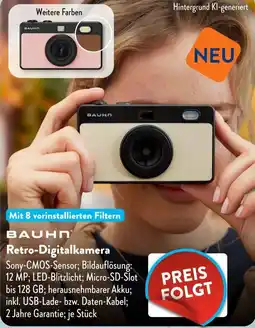 Aldi Süd BAUHN Retro-Digitalkamera Angebot