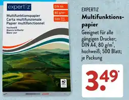 Aldi Süd EXPERTIZ Multifunktionspapier Angebot