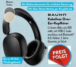 Aldi Süd BAUHN Kabellose Over-Ear-Kopfhörer Angebot