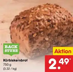 Netto Marken-Discount BACK STUBE Kürbiskernbrot Angebot