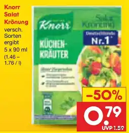 Netto Marken-Discount Knorr Salat Krönung Angebot