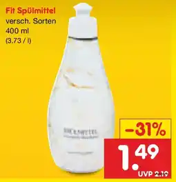 Netto Marken-Discount Fit Spülmittel Angebot