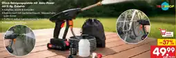 Netto Marken-Discount Druck-Reinigungspistole mit Akku-Power mit 11-tlg. Zubehör Angebot