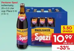 Netto Marken-Discount Paulaner Spezi Angebot