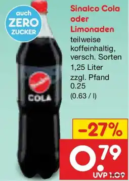 Netto Marken-Discount Sinalco Cola Angebot