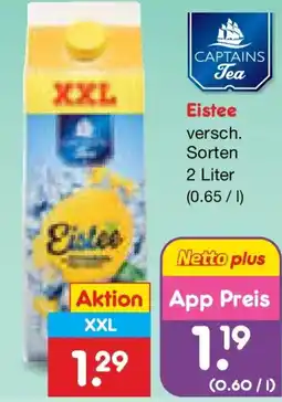 Netto Marken-Discount Captains Tea Eistee Angebot