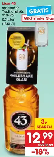 Netto Marken-Discount Licor 43 Angebot