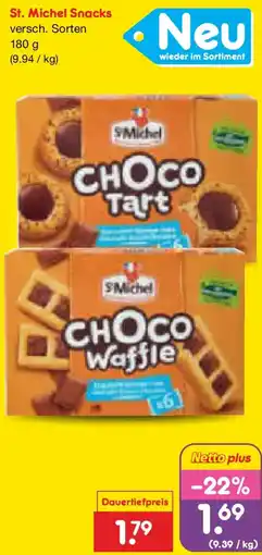 Netto Marken-Discount St. Michel Snacks Angebot