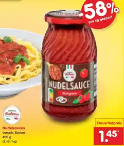 Netto Marken-Discount Nudelsauce Angebot