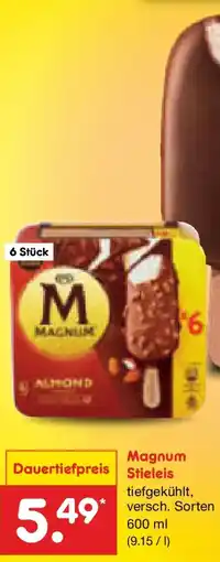 Netto Marken-Discount Magnum Stieleis Angebot