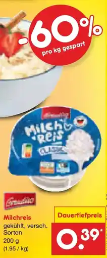 Netto Marken-Discount Milchreis Angebot
