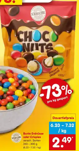 Netto Marken-Discount Bunte Erdnüsse oder Crispies Angebot