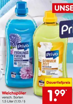 Netto Marken-Discount Priva Weichspüler Angebot