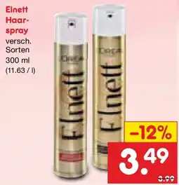 Netto Marken-Discount Elnett Haarspray Angebot