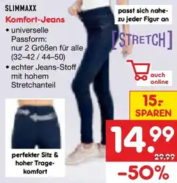 Netto Marken-Discount SLIMMAXX Komfort-Jeans Angebot