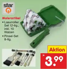 Netto Marken-Discount star Malerartikel Angebot