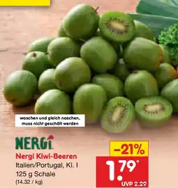 Netto Marken-Discount NERGI Kiwi-Beeren Angebot