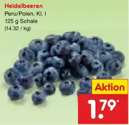 Netto Marken-Discount Heidelbeeren Angebot