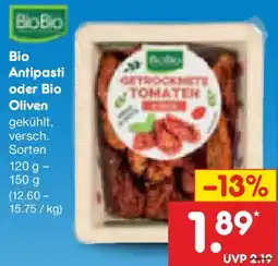 Netto Marken-Discount Bio Antipasti oder Bio Oliven Angebot