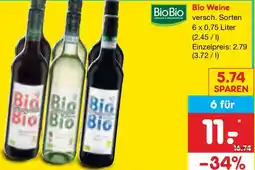 Netto Marken-Discount Bio Weine Angebot