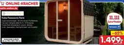 Netto Marken-Discount ARTSAUNA Cube Fasssauna Fjora Angebot