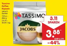 Netto Marken-Discount Tassimo Kaffee-Kapseln Jacobs Angebot